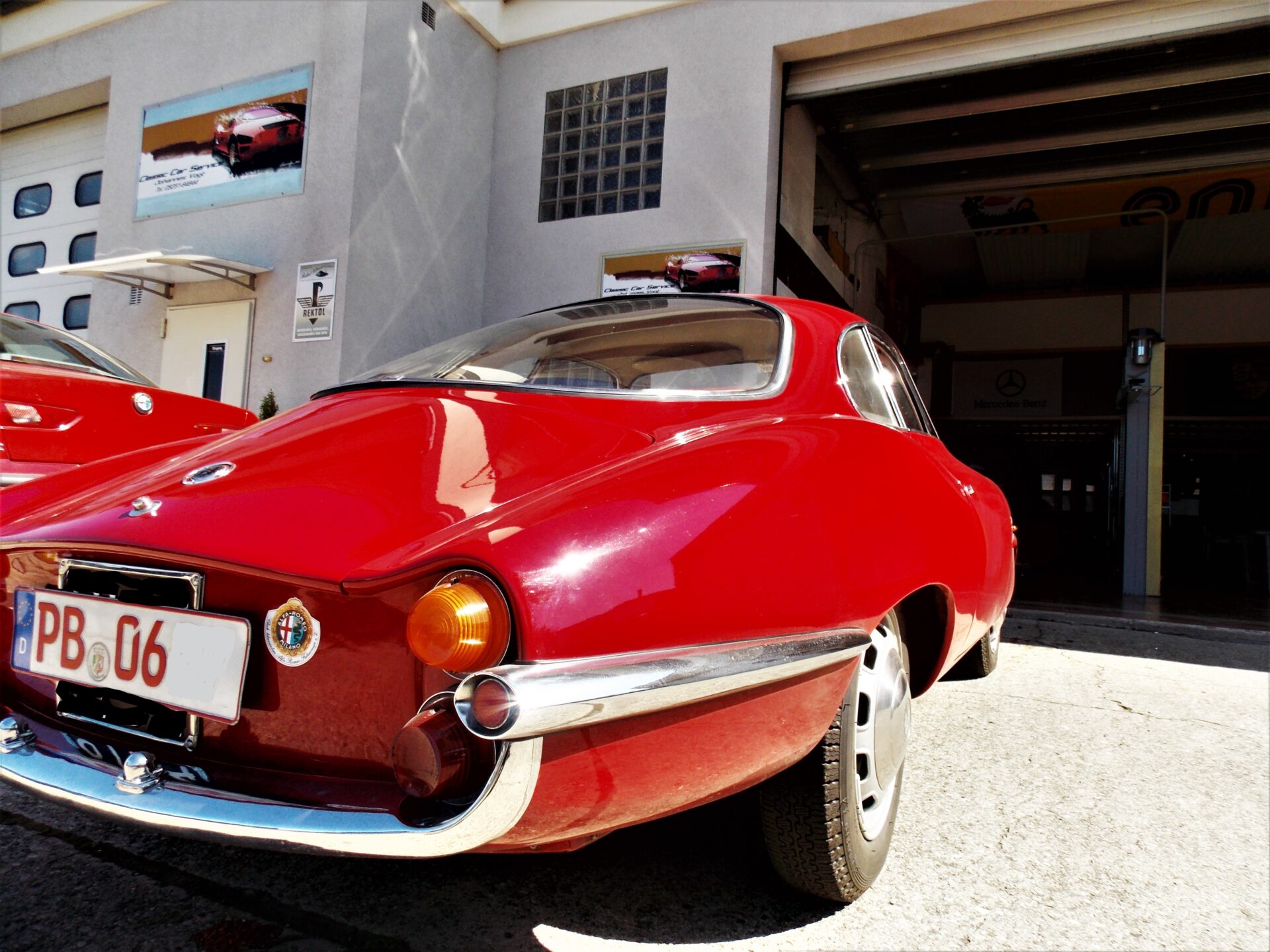 Alfa Romeo Giulietta SS Classic Car Service Johannes Vogt