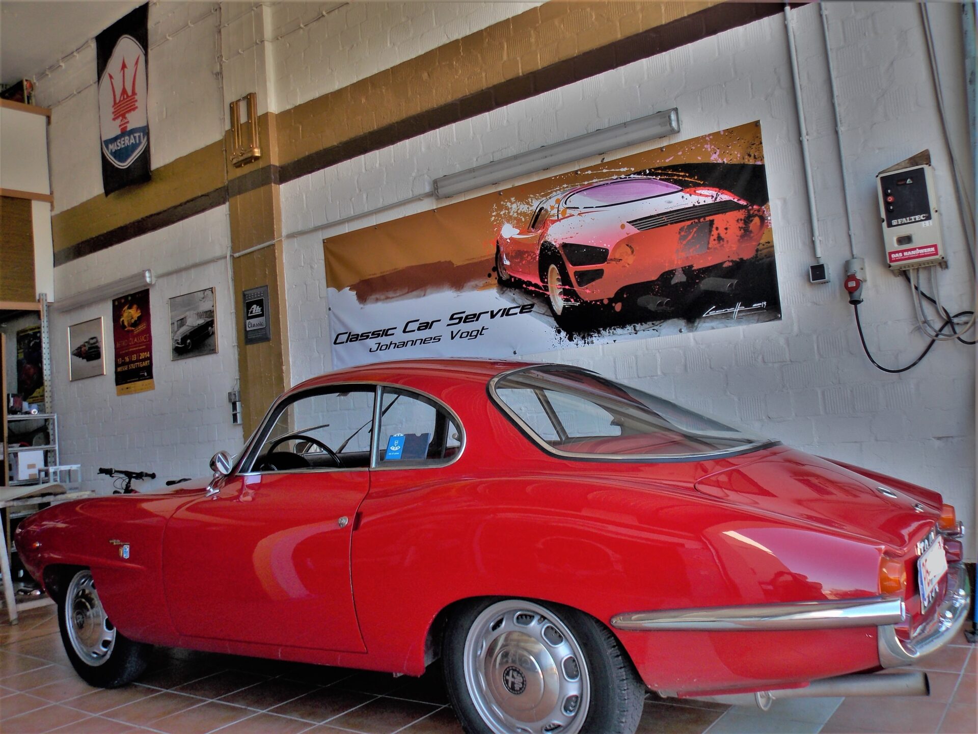 Alfa Romeo Giulietta SS Classic Car Service Johannes Vogt